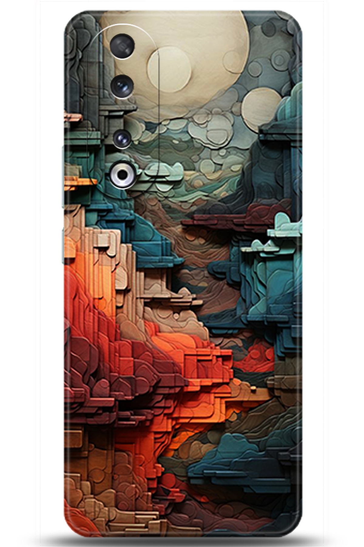 Honor 90 Uyumlu Kılıf HD Baskılı Kılıf - Followed Institution 5218