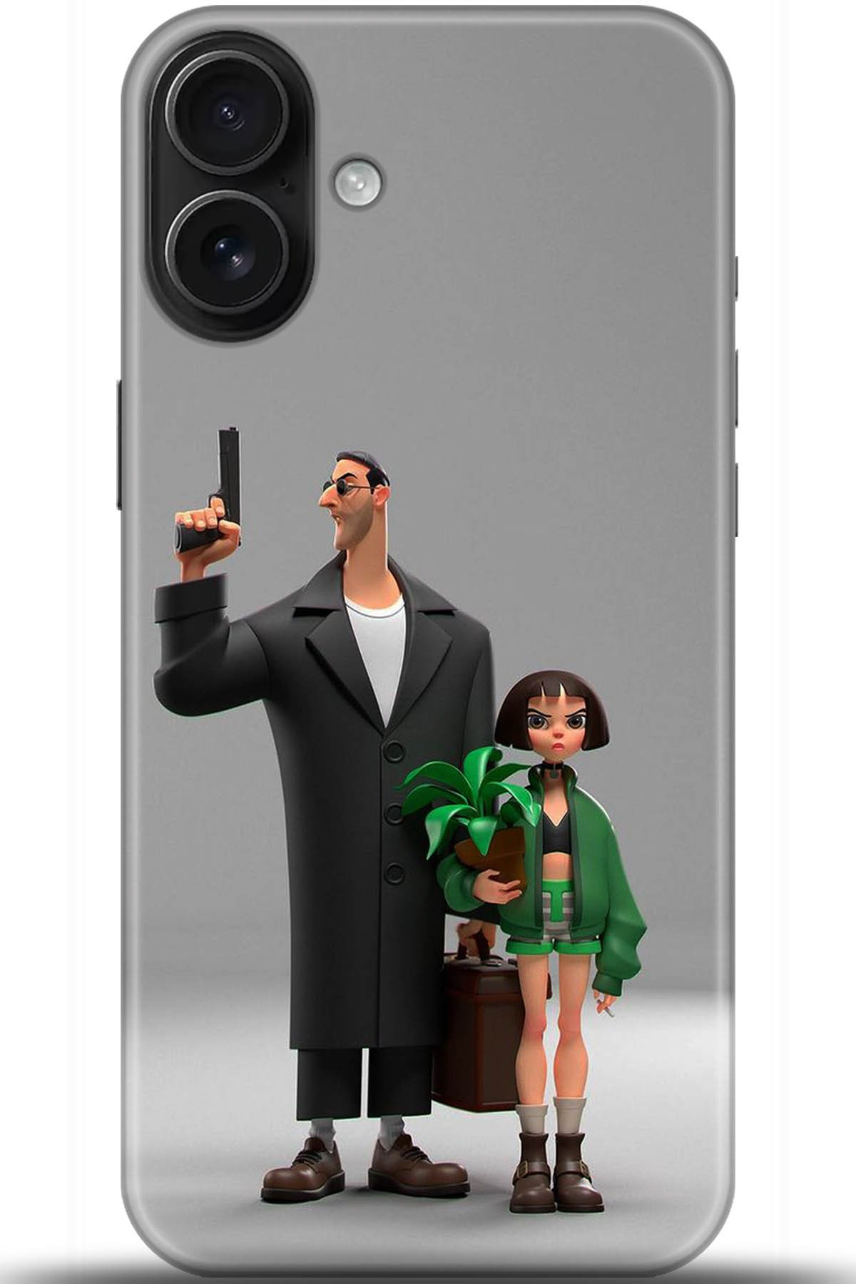 Apple iPhone 16 Uyumlu Kılıf HD Baskılı Kılıf - Followed Institution 5079