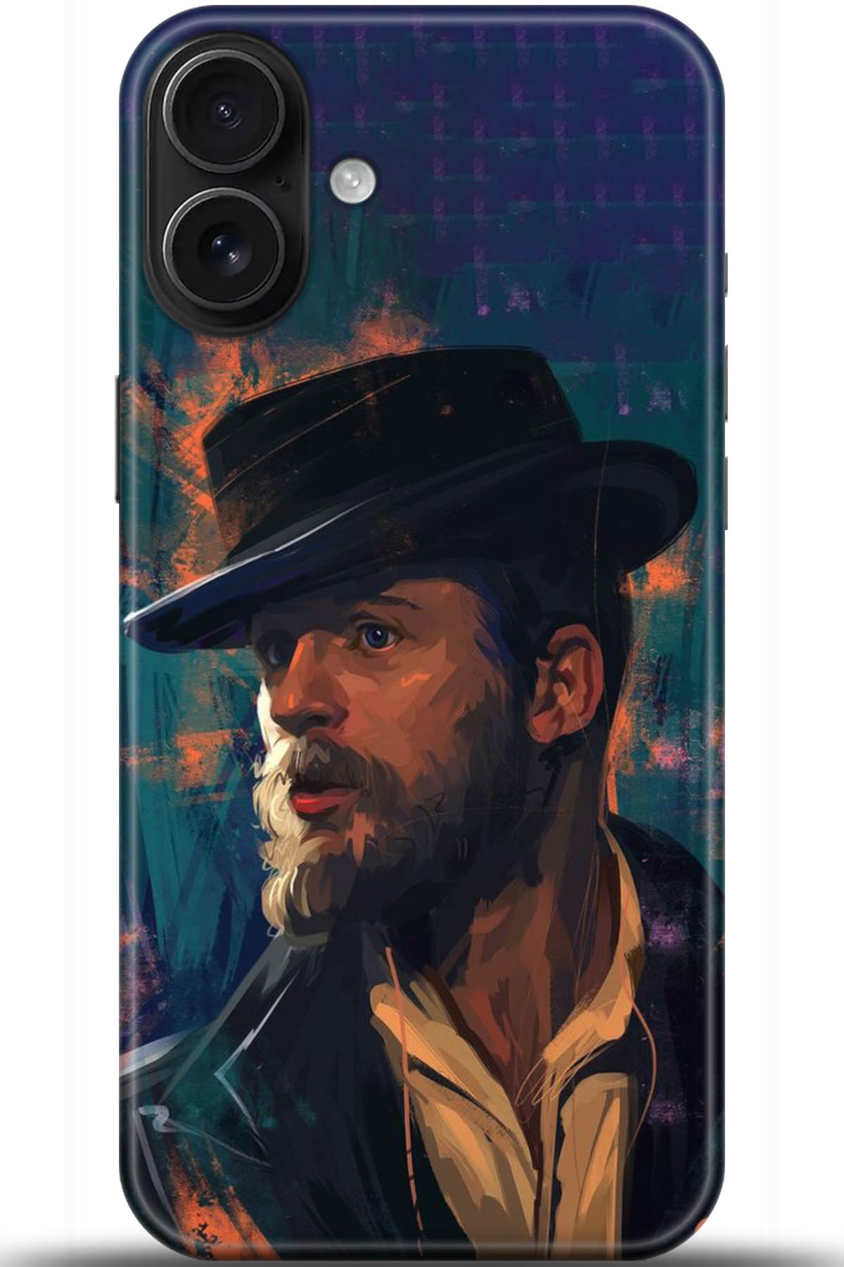 Apple iPhone 16 Uyumlu Kılıf HD Baskılı Kılıf - Followed Institution 5094