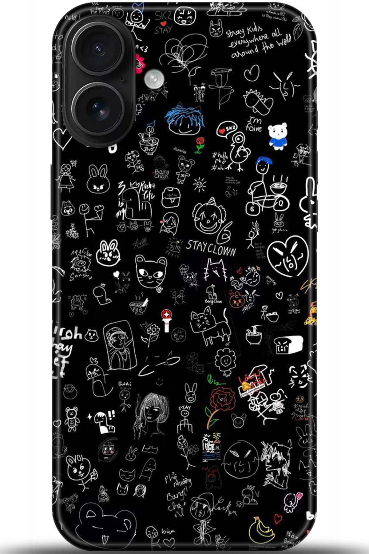 Apple iPhone 16 Uyumlu Kılıf HD Baskılı Kılıf - Followed Institution 5143