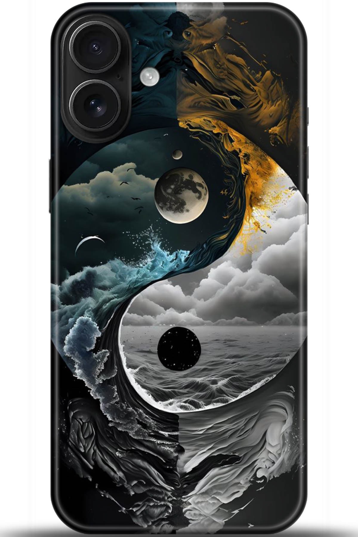 Apple iPhone 16 Uyumlu Kılıf HD Baskılı Kılıf - Followed Institution 5177