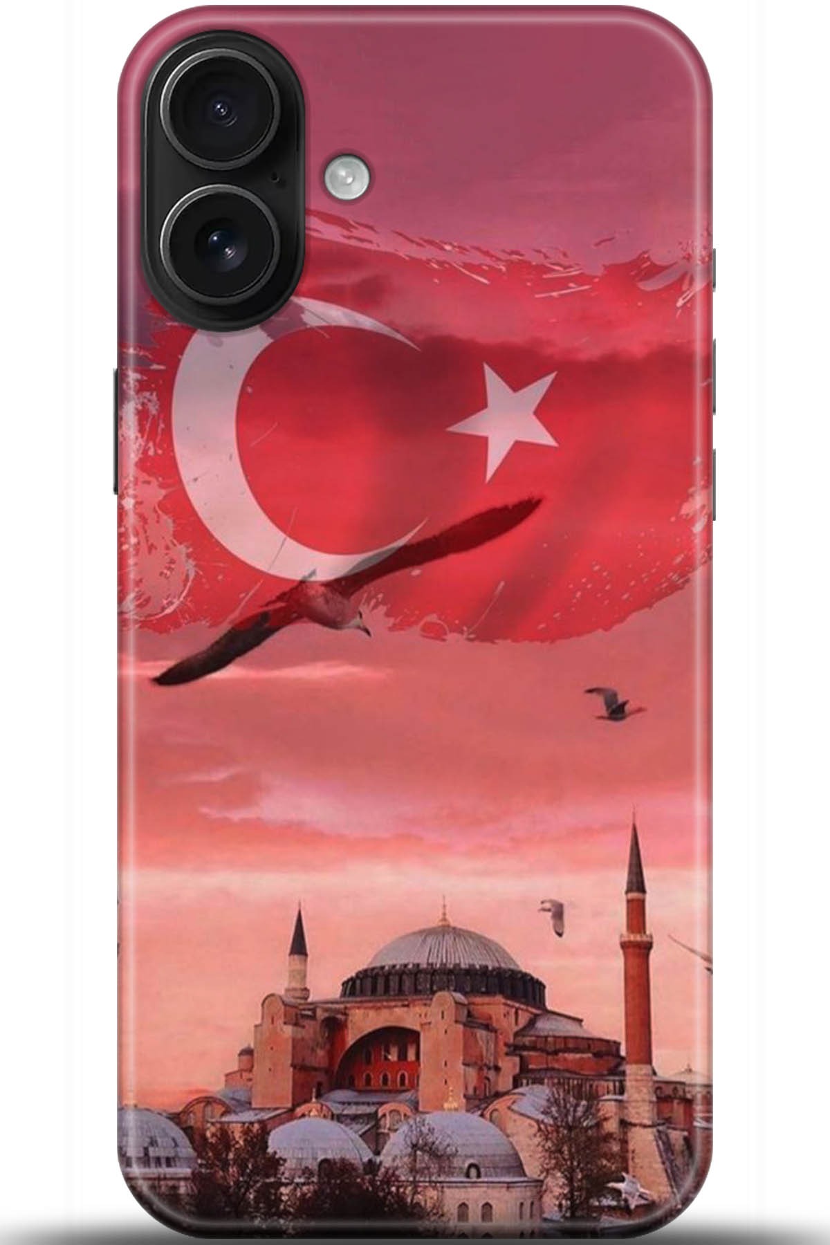 Apple iPhone 16 Uyumlu Kılıf HD Baskılı Kılıf - Followed Institution 5179