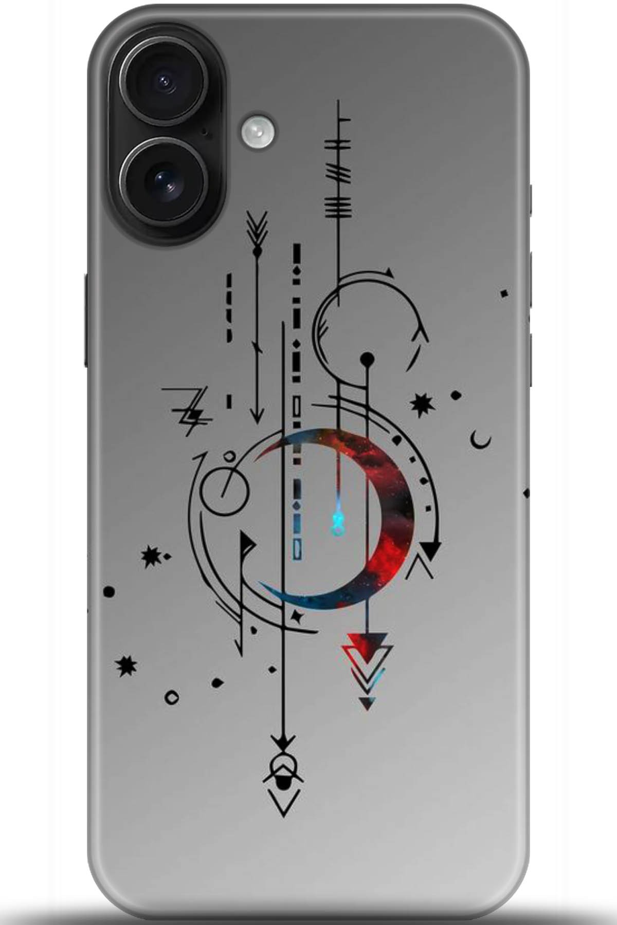 Apple iPhone 16 Uyumlu Kılıf HD Baskılı Kılıf - Followed Institution 5182