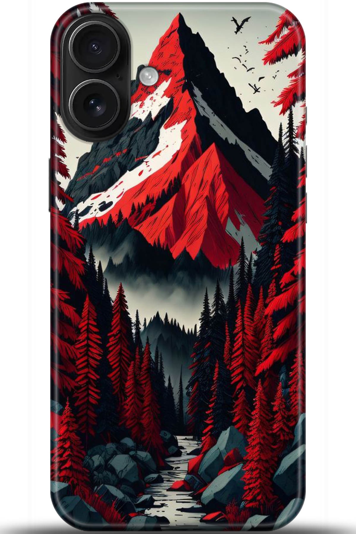 Apple iPhone 16 Uyumlu Kılıf HD Baskılı Kılıf - Followed Institution 5196