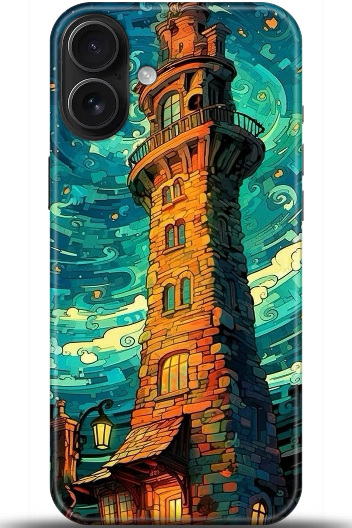 Apple iPhone 16 Uyumlu Kılıf HD Baskılı Kılıf - Followed Institution 5233