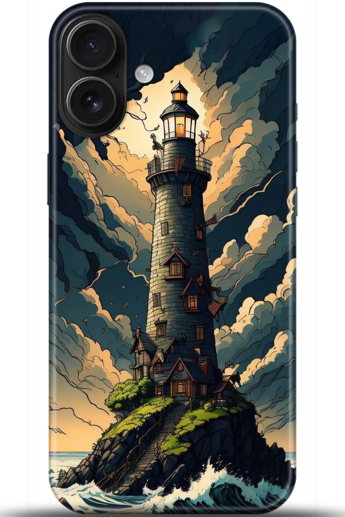 Apple iPhone 16 Uyumlu Kılıf HD Baskılı Kılıf - Followed Institution 5236