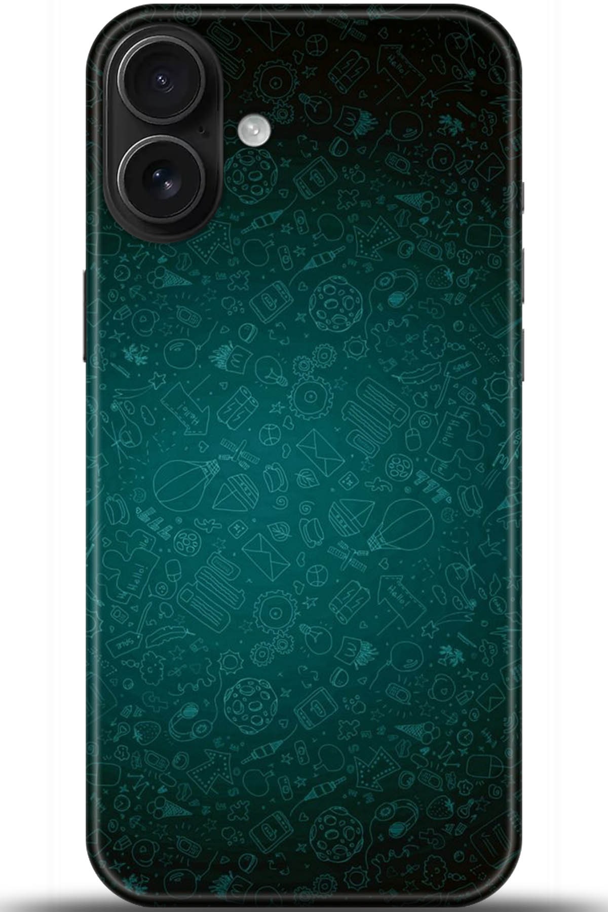 Apple iPhone 16 Uyumlu Kılıf HD Baskılı Kılıf - Followed Institution 5255