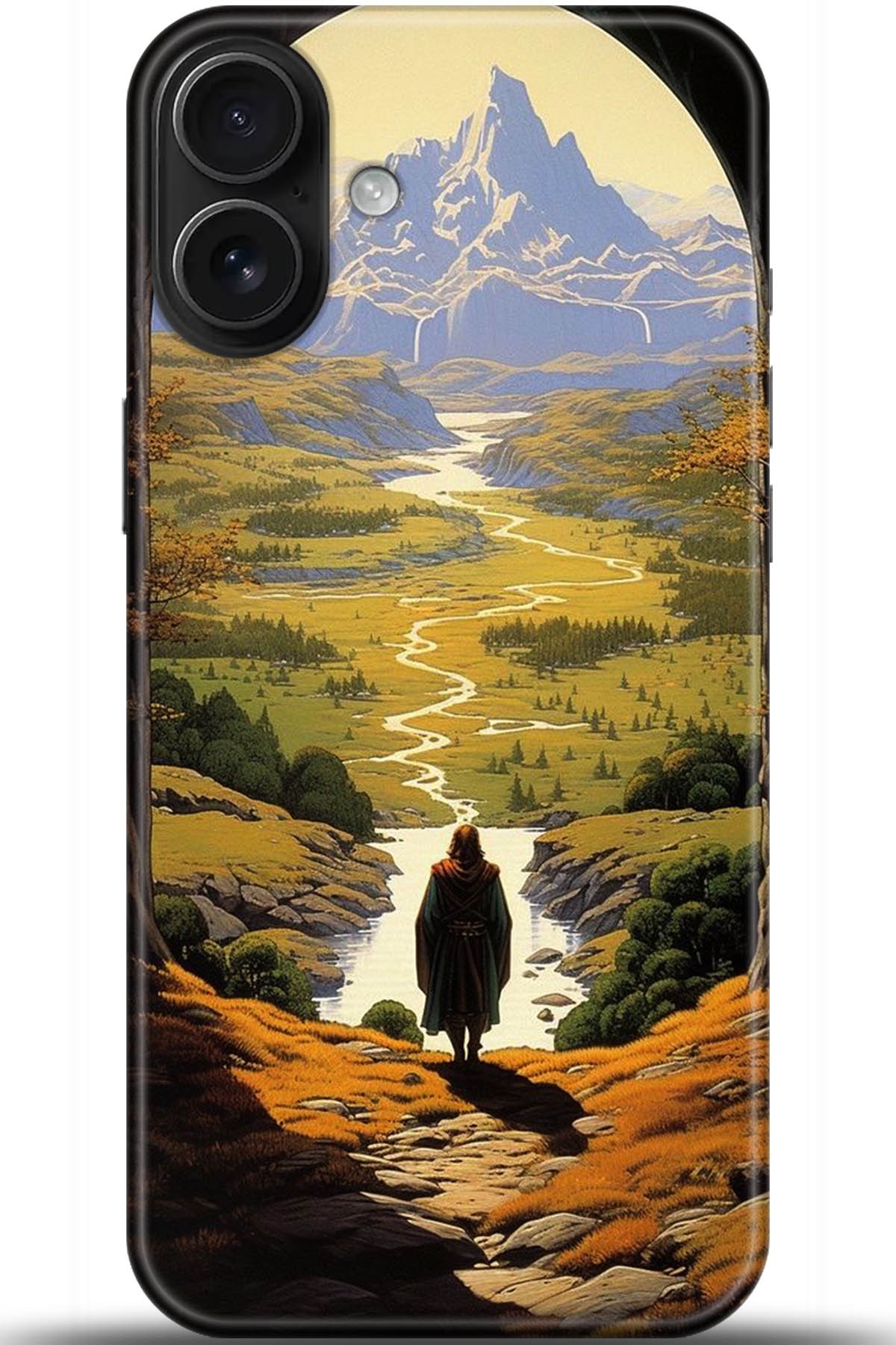 Apple iPhone 16 Uyumlu Kılıf HD Baskılı Kılıf - Followed Institution 5263