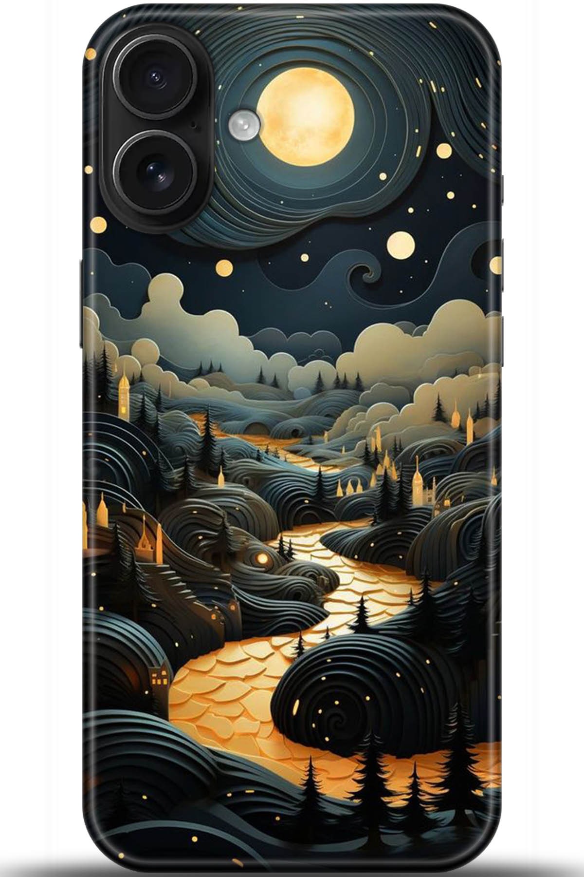 Apple iPhone 16 Uyumlu Kılıf HD Baskılı Kılıf - Followed Institution 5268