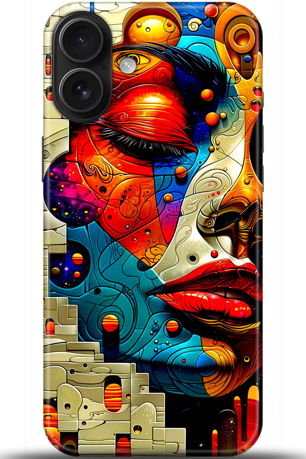 Apple iPhone 16 Uyumlu Kılıf HD Baskılı Kılıf - Followed Institution 5422