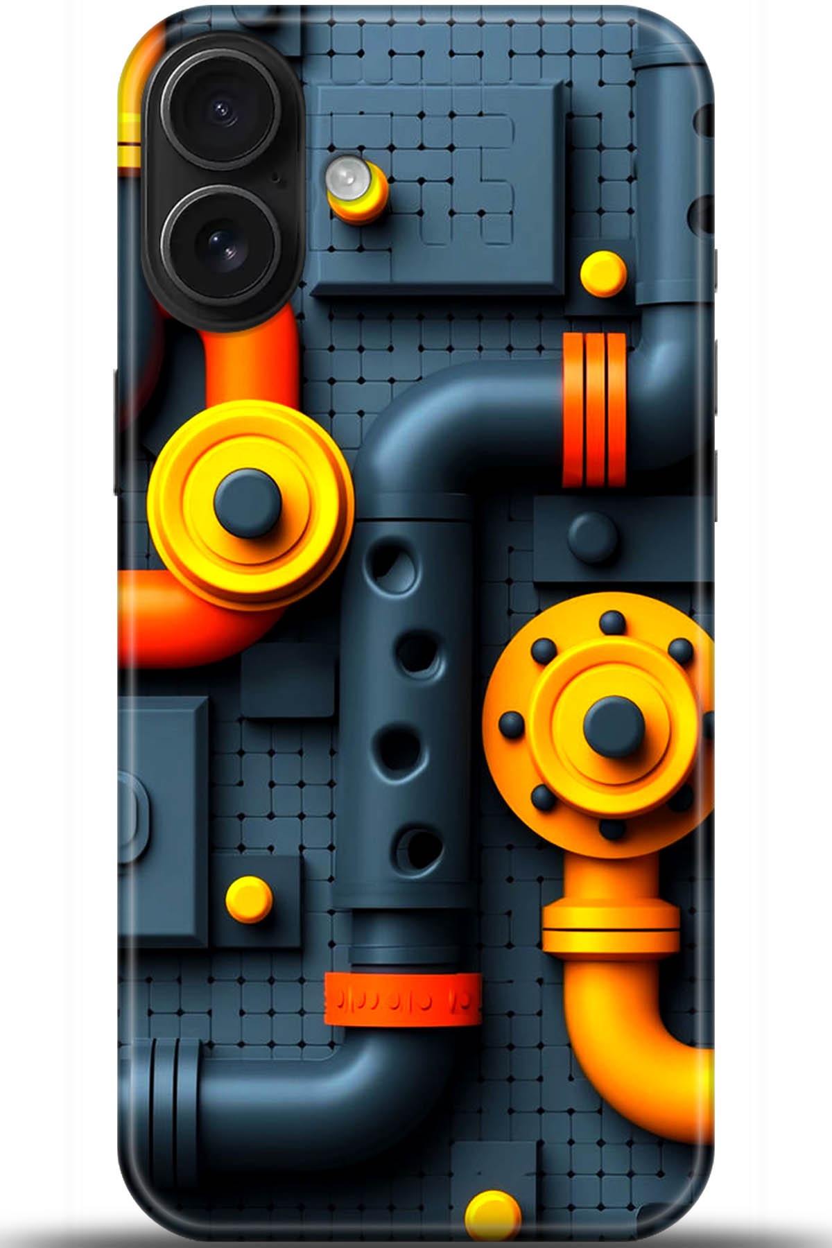 Apple iPhone 16 Uyumlu Kılıf HD Baskılı Kılıf - Followed Institution 5466