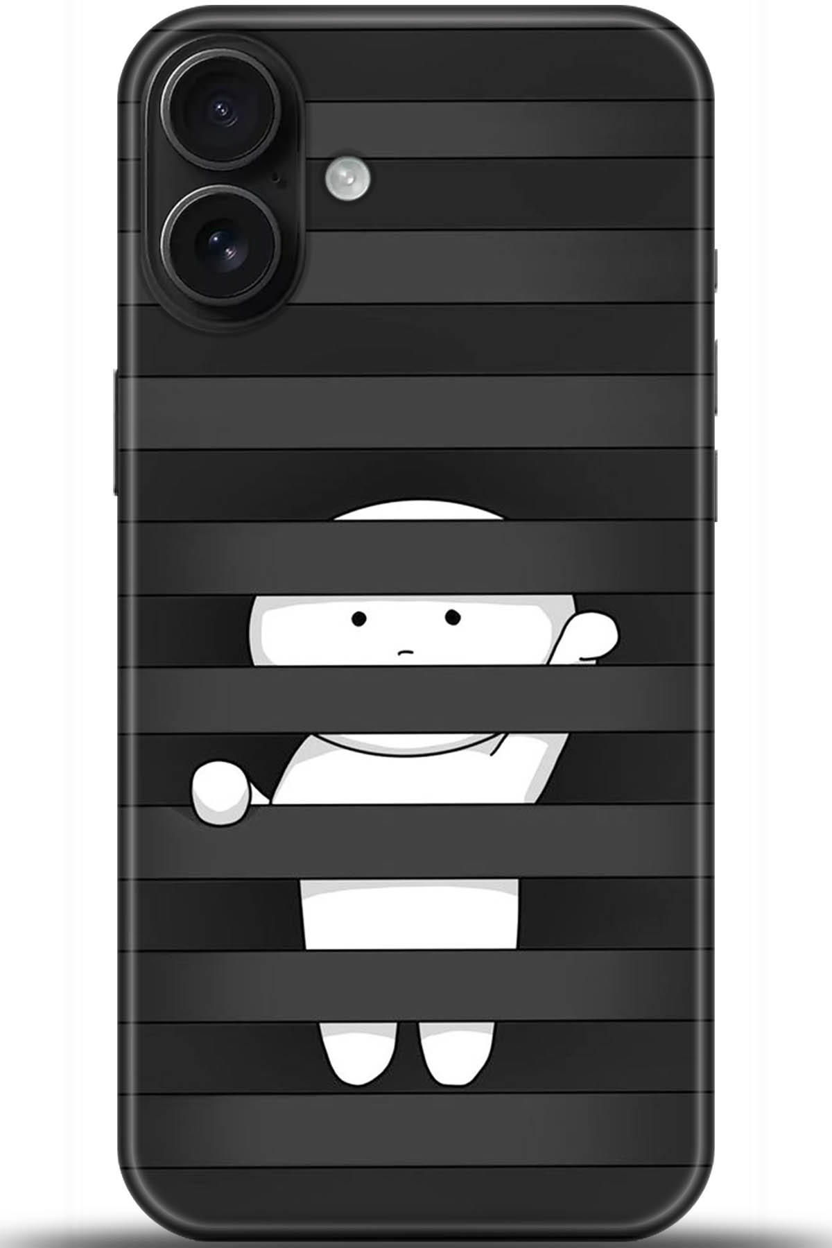 Apple iPhone 16 Uyumlu Kılıf HD Baskılı Kılıf - Followed Institution 5478