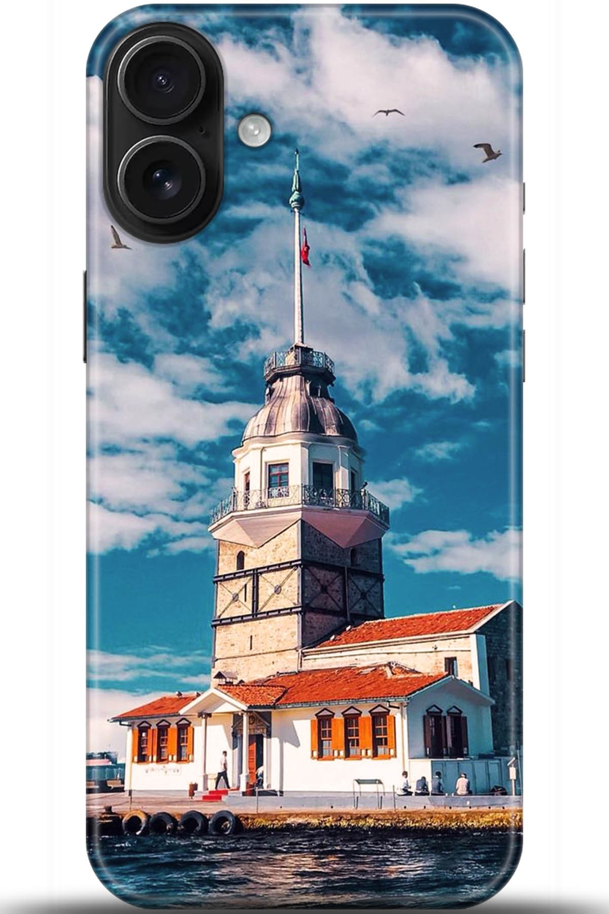 Apple iPhone 16 Uyumlu Kılıf HD Baskılı Kılıf - Followed Institution 5547