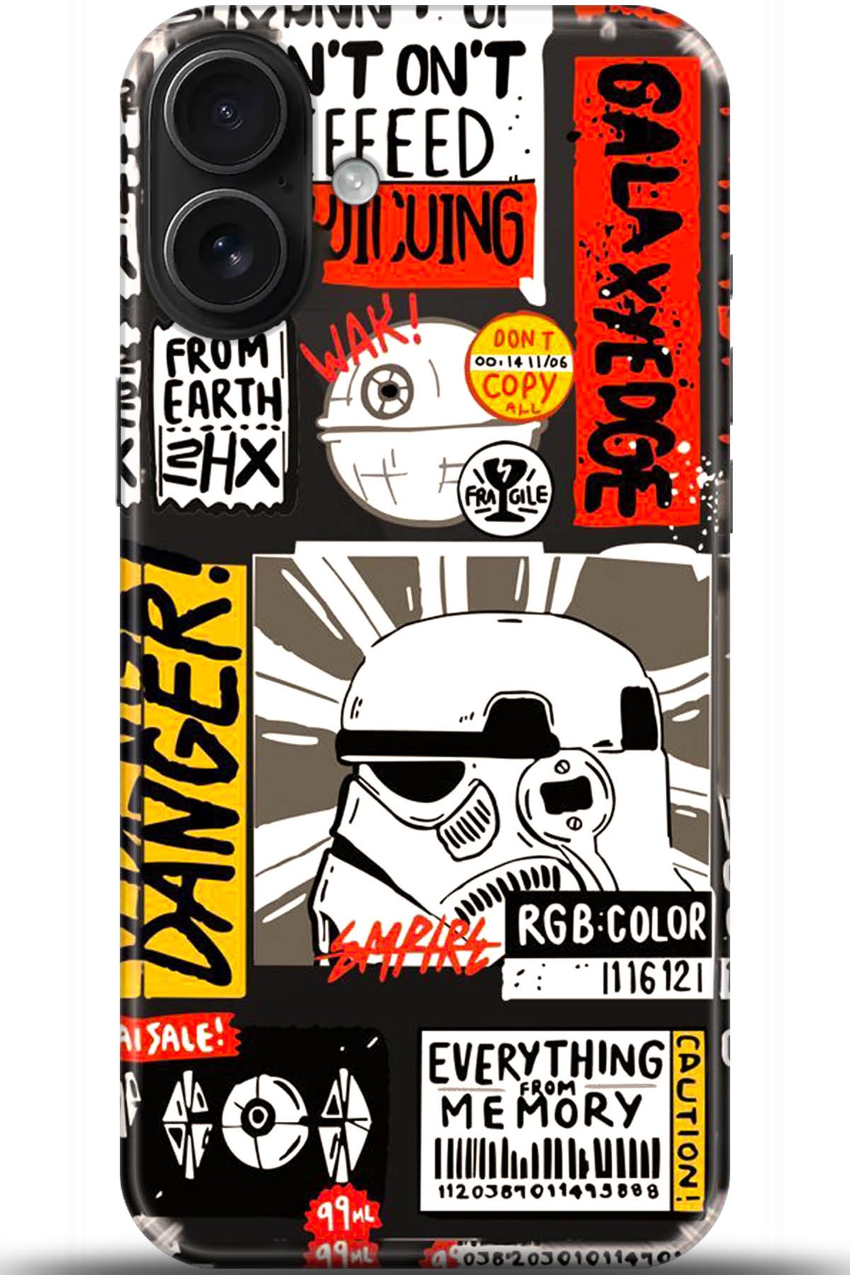 Apple iPhone 16 Uyumlu Kılıf HD Baskılı Kılıf - Followed Institution 5555