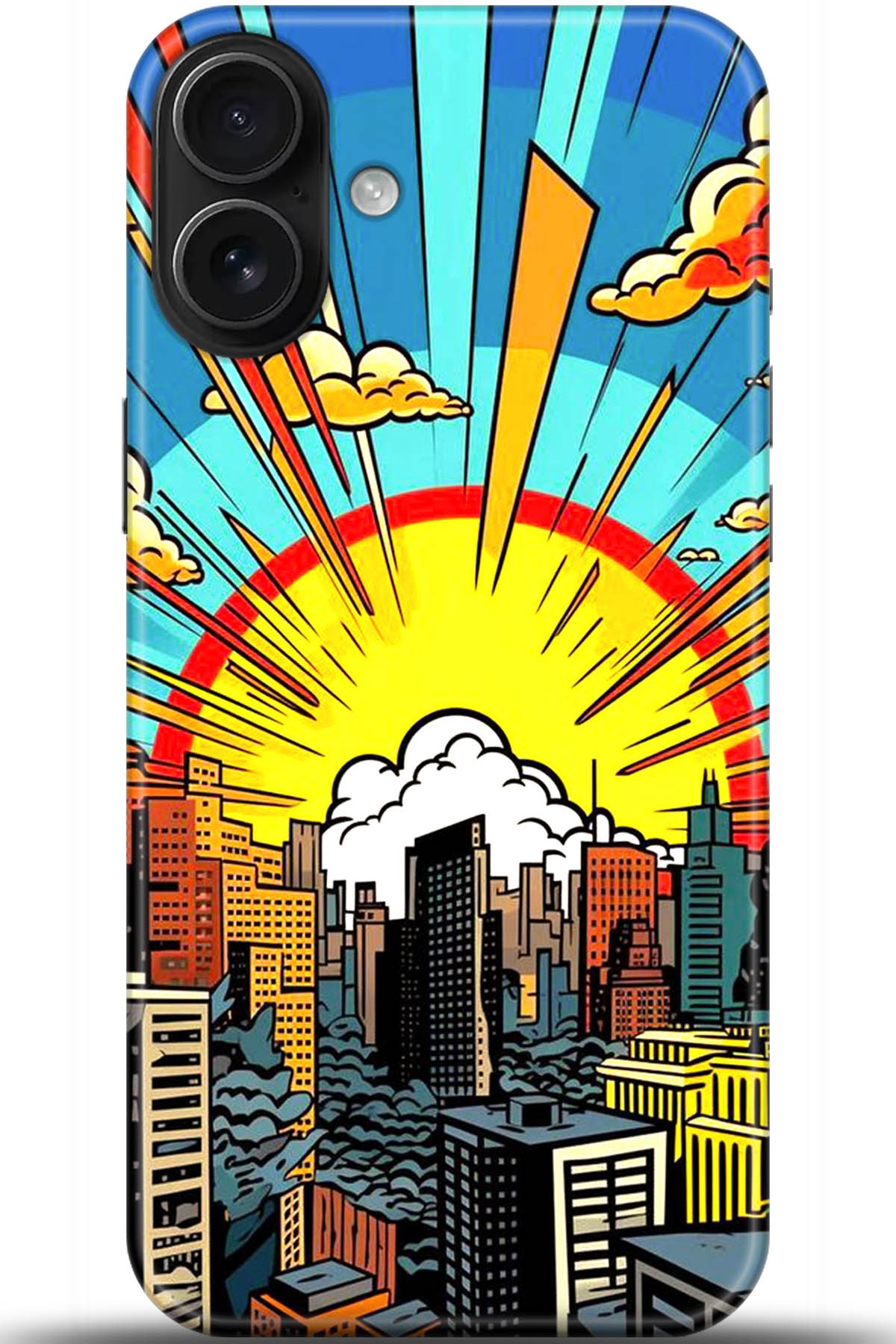 Apple iPhone 16 Uyumlu Kılıf HD Baskılı Kılıf - Followed Institution 5571