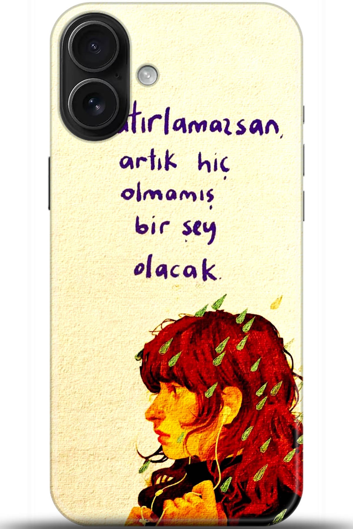 Apple iPhone 16 Uyumlu Kılıf HD Baskılı Kılıf - Followed Institution 5595