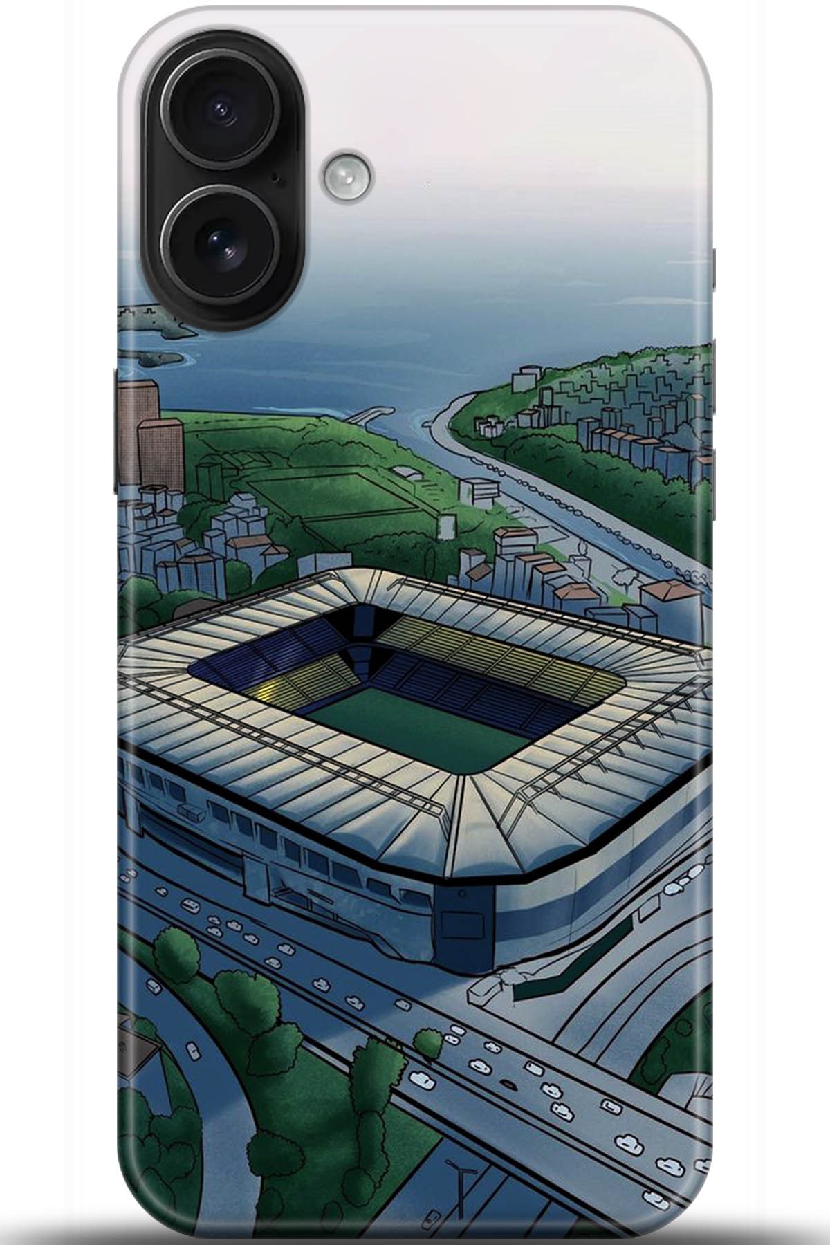 Apple iPhone 16 Uyumlu Kılıf HD Baskılı Kılıf - Followed Institution 5715