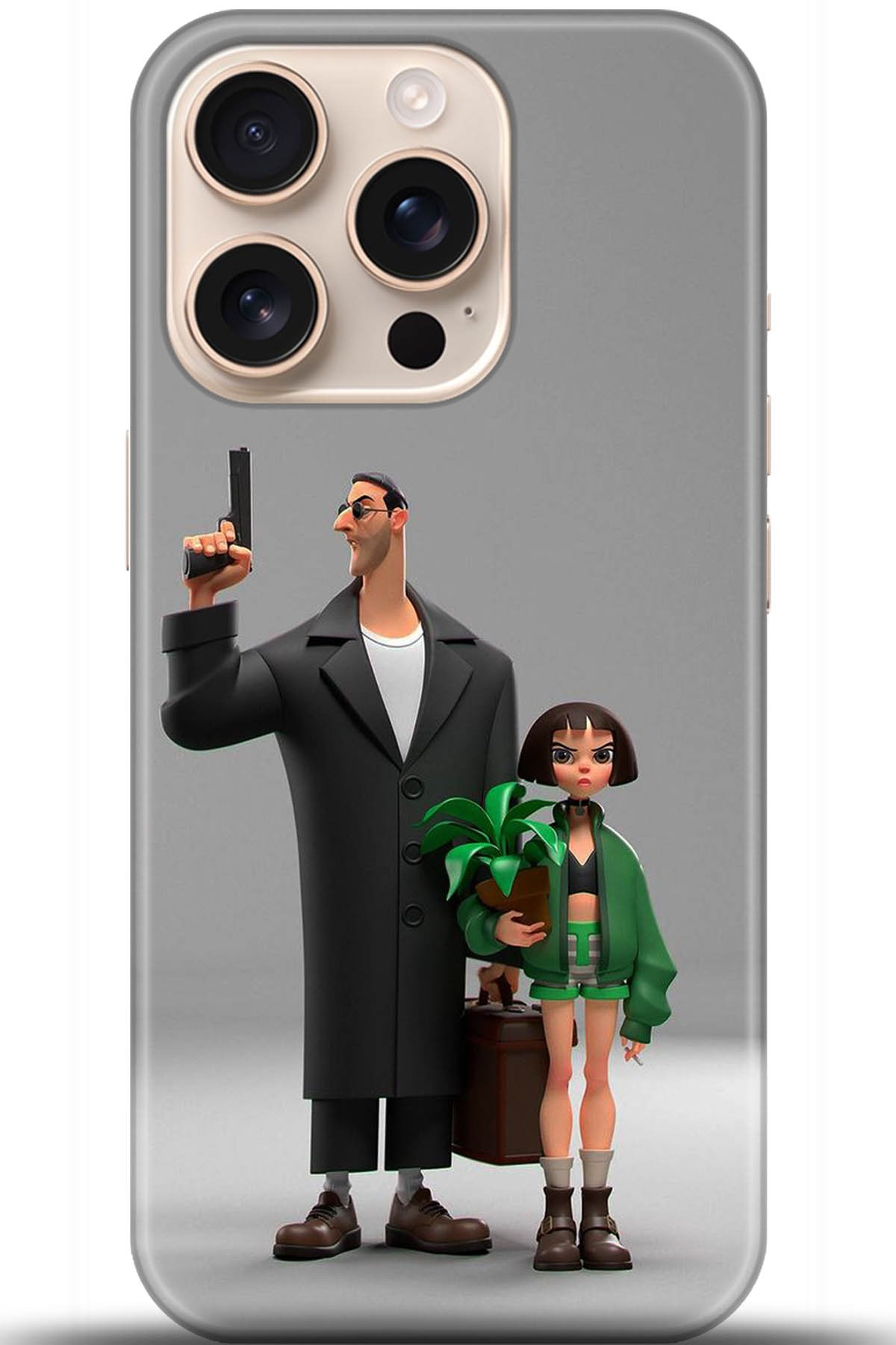 Apple iPhone 16 Pro Uyumlu Kılıf HD Baskılı Kılıf - Followed Institution 5079