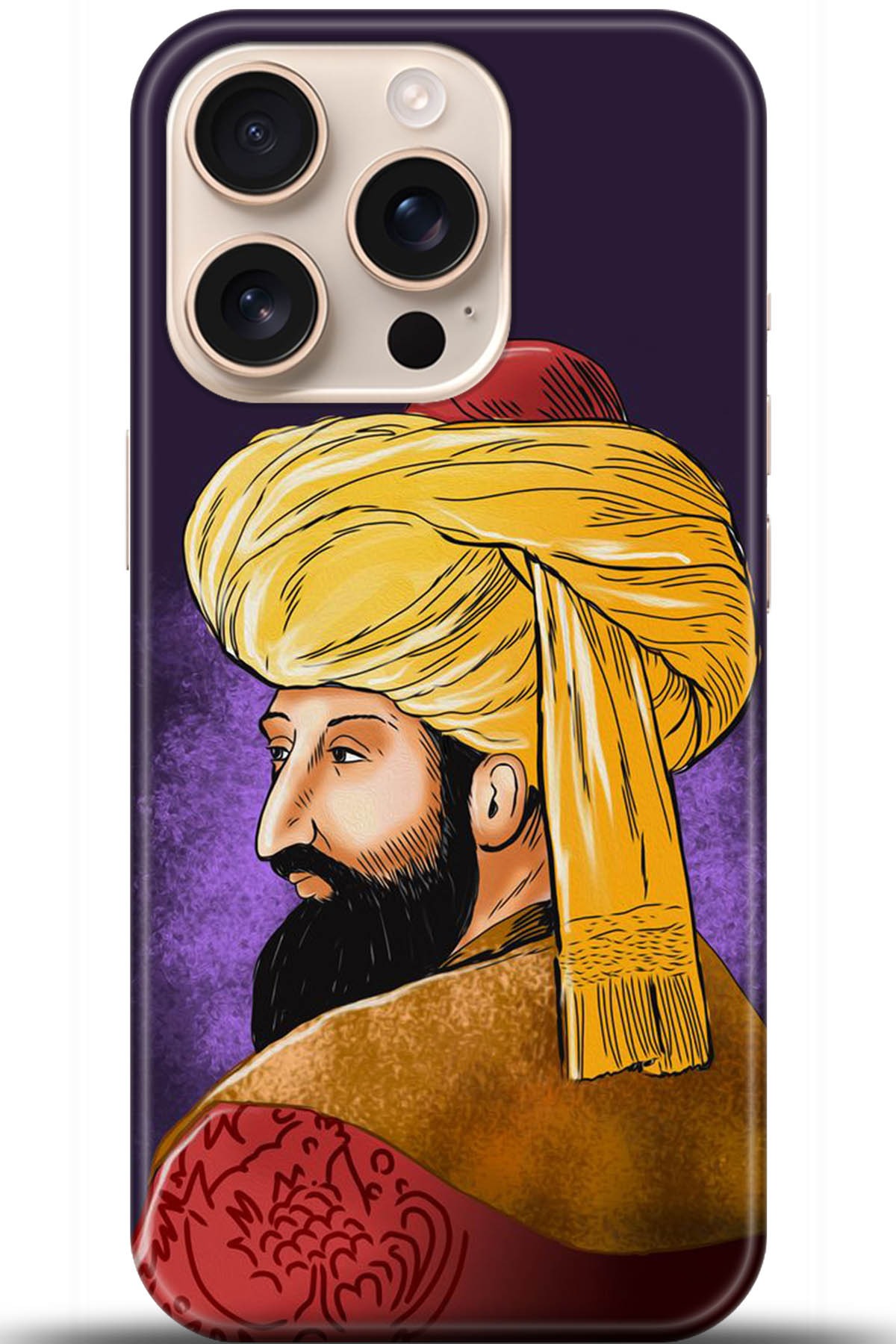 Apple iPhone 16 Pro Uyumlu Kılıf HD Baskılı Kılıf - Followed Institution 5205