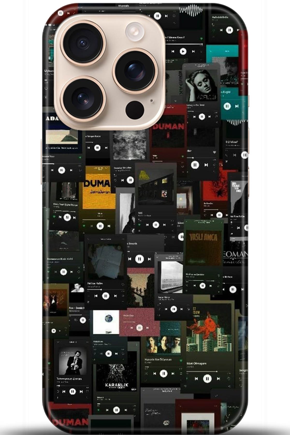 Apple iPhone 16 Pro Uyumlu Kılıf HD Baskılı Kılıf - Followed Institution 5264