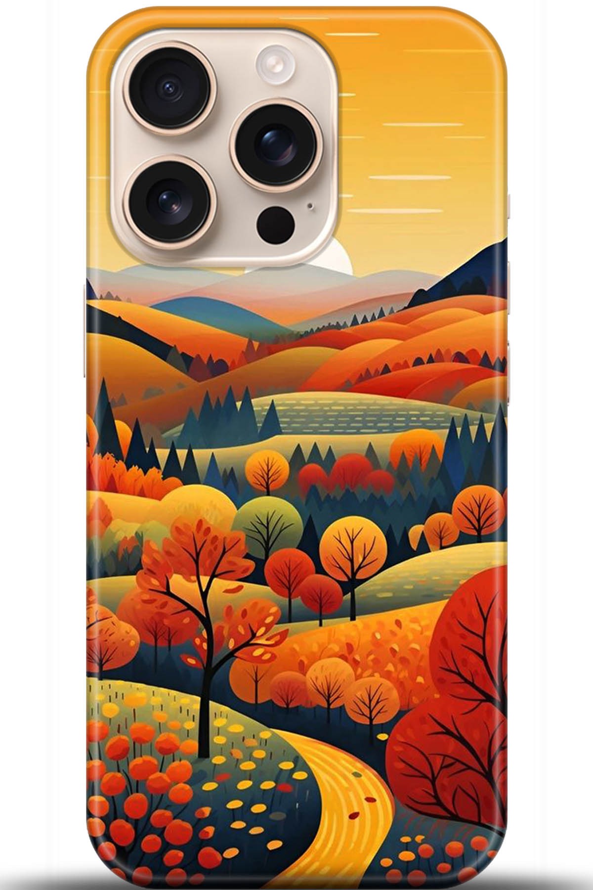 Apple iPhone 16 Pro Uyumlu Kılıf HD Baskılı Kılıf - Followed Institution 5356