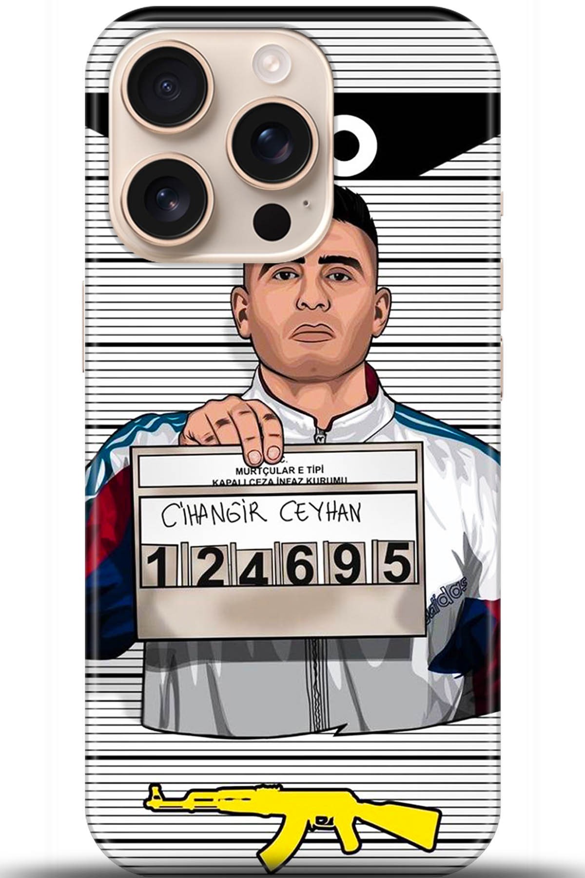 Apple iPhone 16 Pro Uyumlu Kılıf HD Baskılı Kılıf - Followed Institution 5411