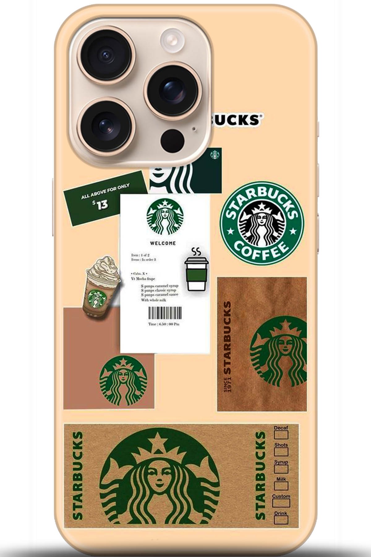 Apple iPhone 16 Pro Uyumlu Kılıf HD Baskılı Kılıf - Followed Institution 5470