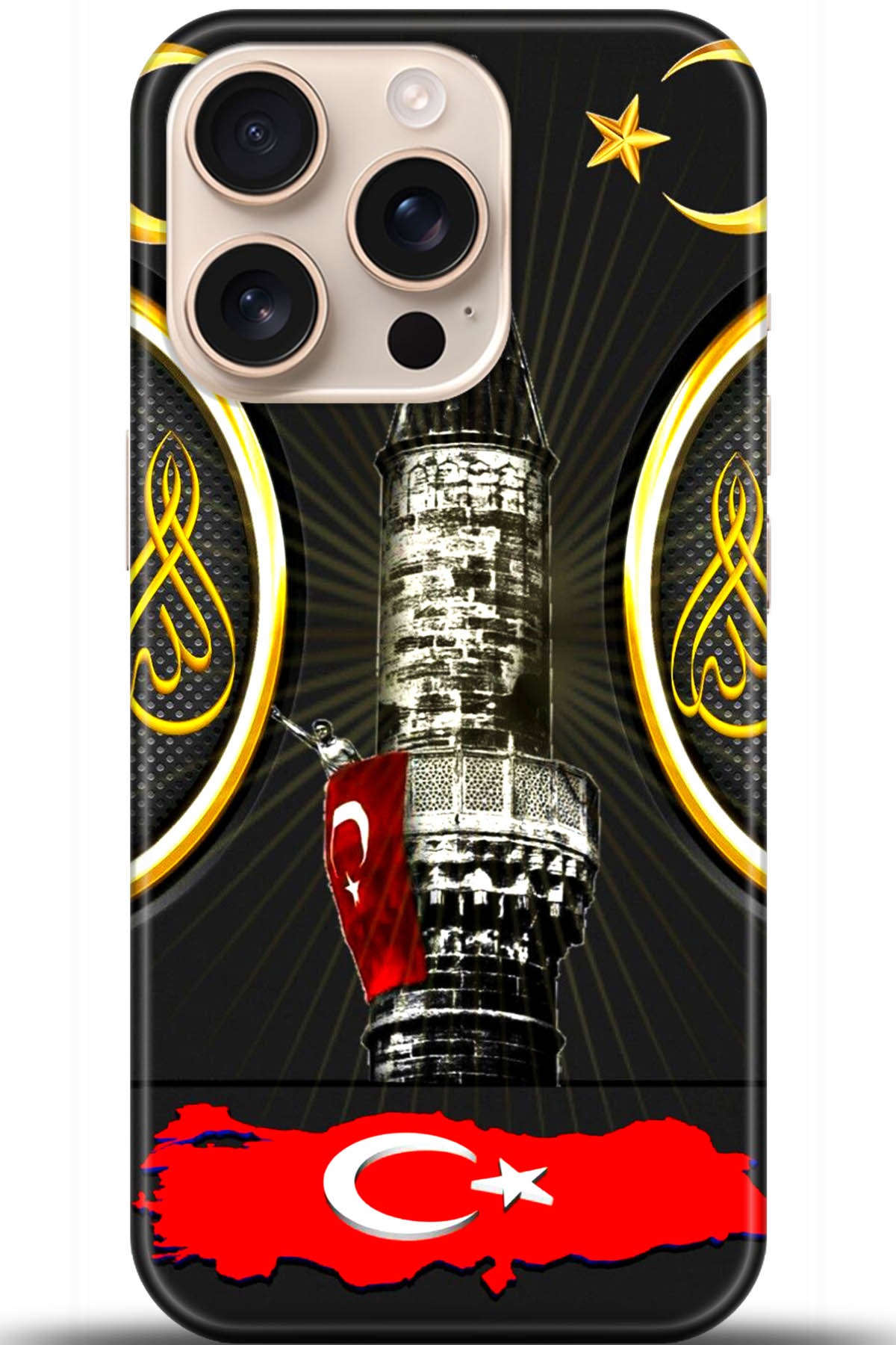 Apple iPhone 16 Pro Uyumlu Kılıf HD Baskılı Kılıf - Followed Institution 5486