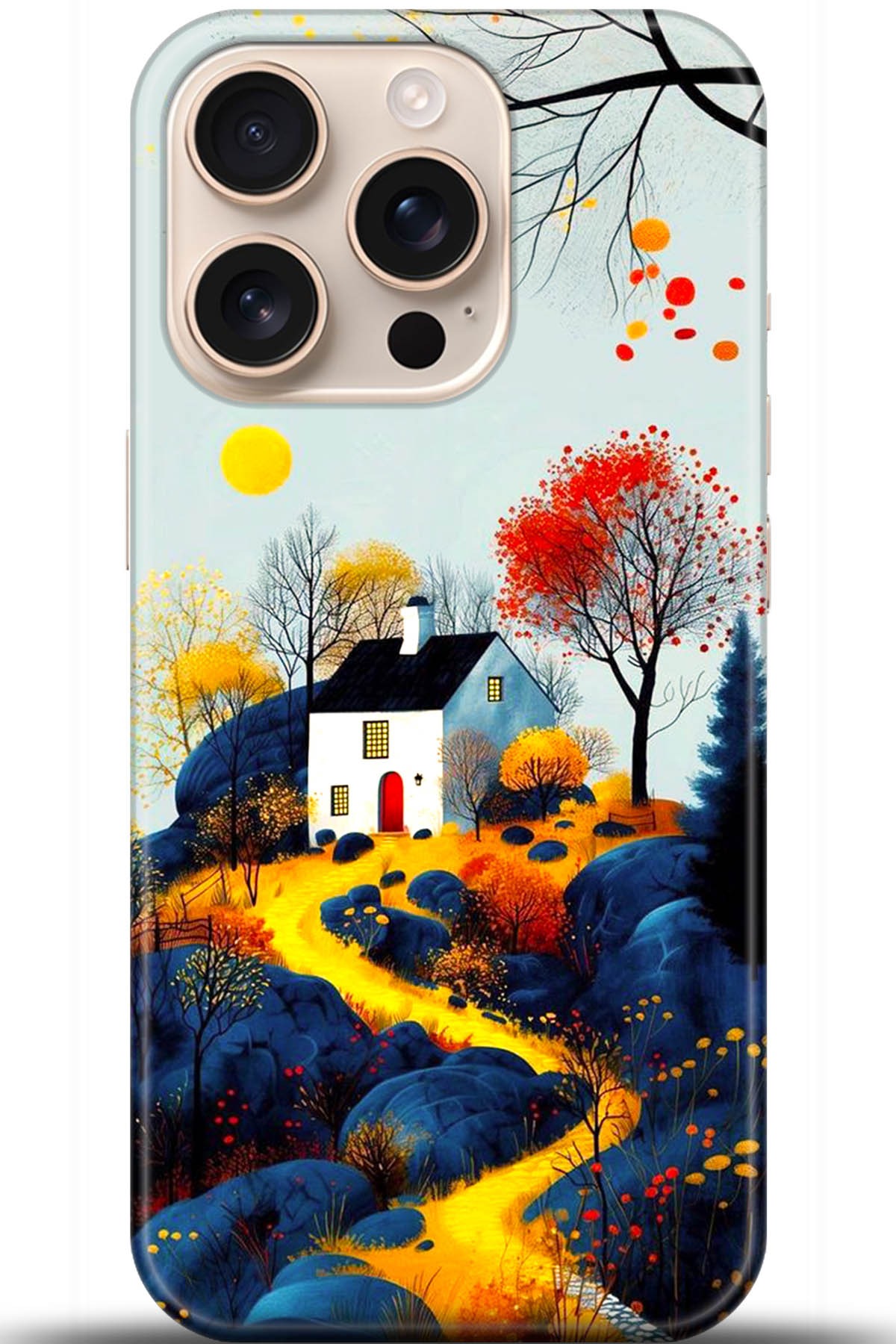 Apple iPhone 16 Pro Uyumlu Kılıf HD Baskılı Kılıf - Followed Institution 5569