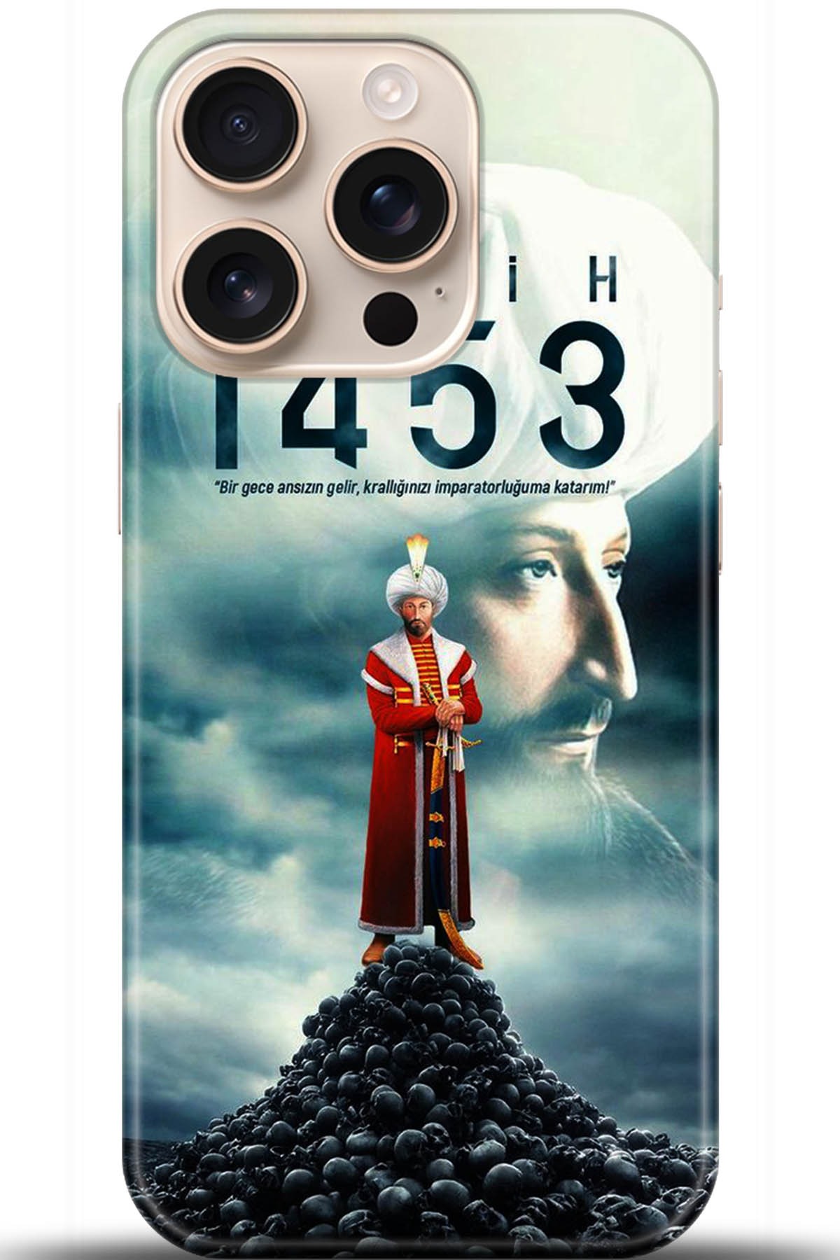 Apple iPhone 16 Pro Max Uyumlu Kılıf HD Baskılı Kılıf - Followed Institution 5219