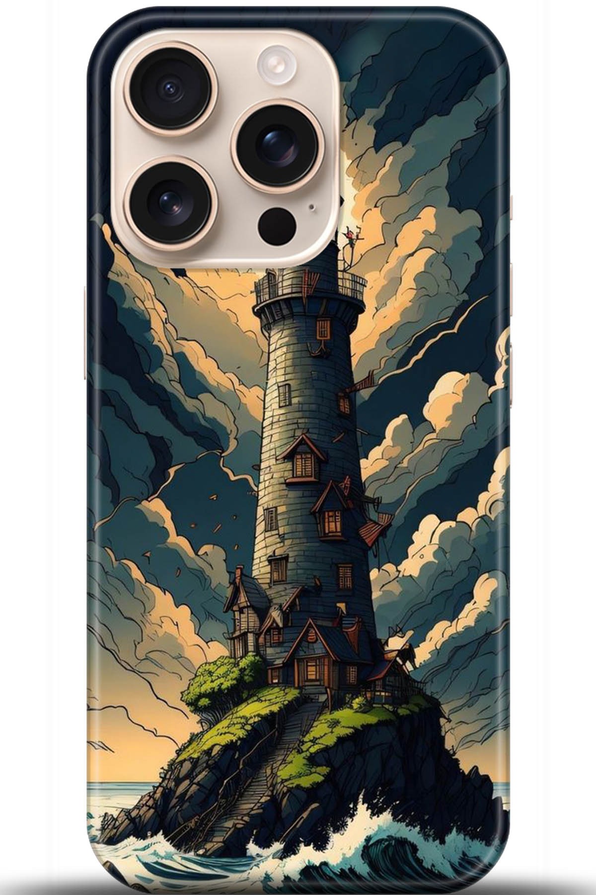 Apple iPhone 16 Pro Max Uyumlu Kılıf HD Baskılı Kılıf - Followed Institution 5236