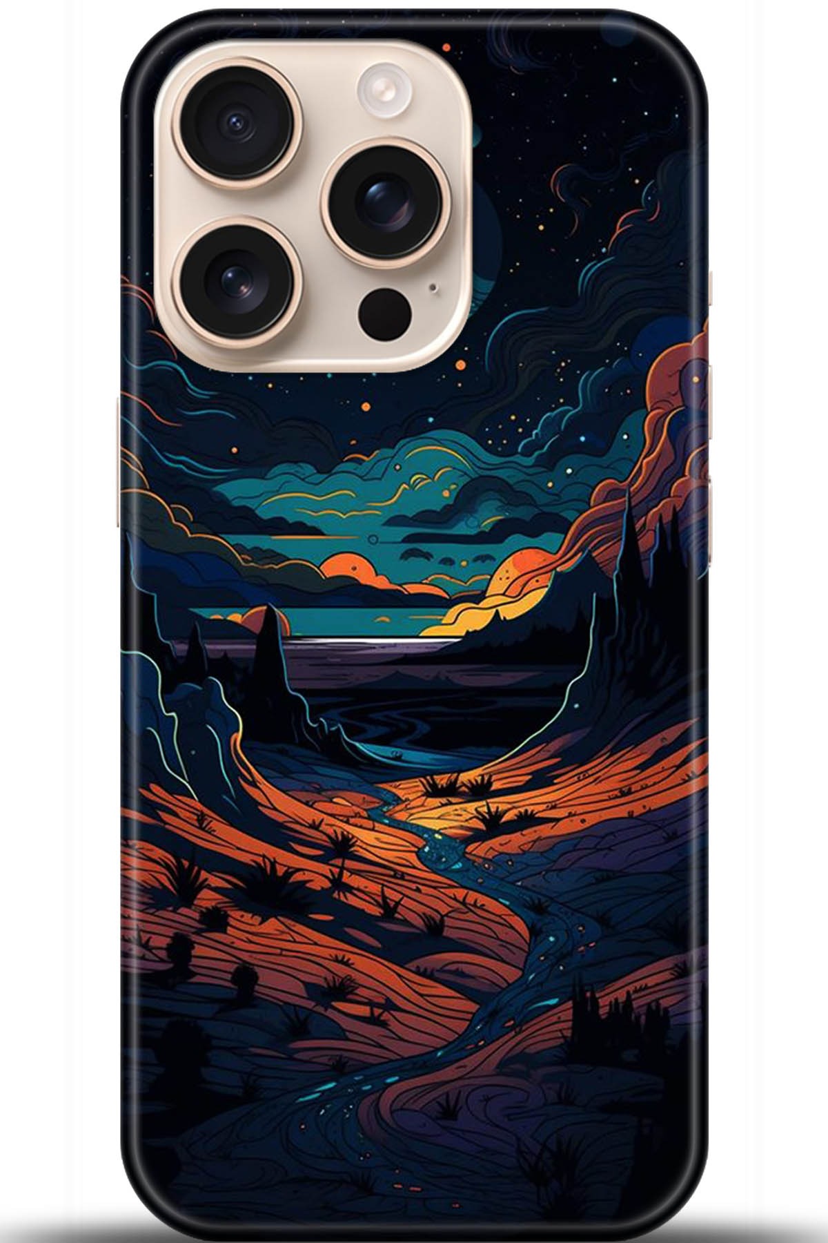 Apple iPhone 16 Pro Max Uyumlu Kılıf HD Baskılı Kılıf - Followed Institution 5275