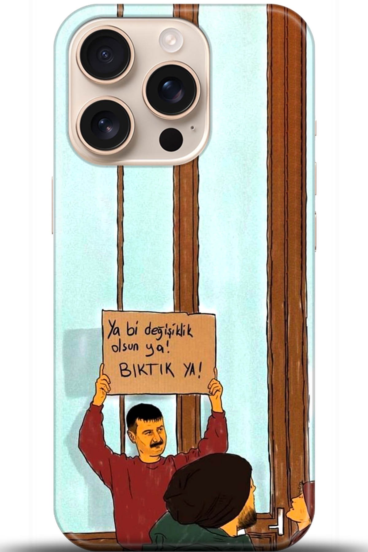 Apple iPhone 16 Pro Max Uyumlu Kılıf HD Baskılı Kılıf - Followed Institution 5594