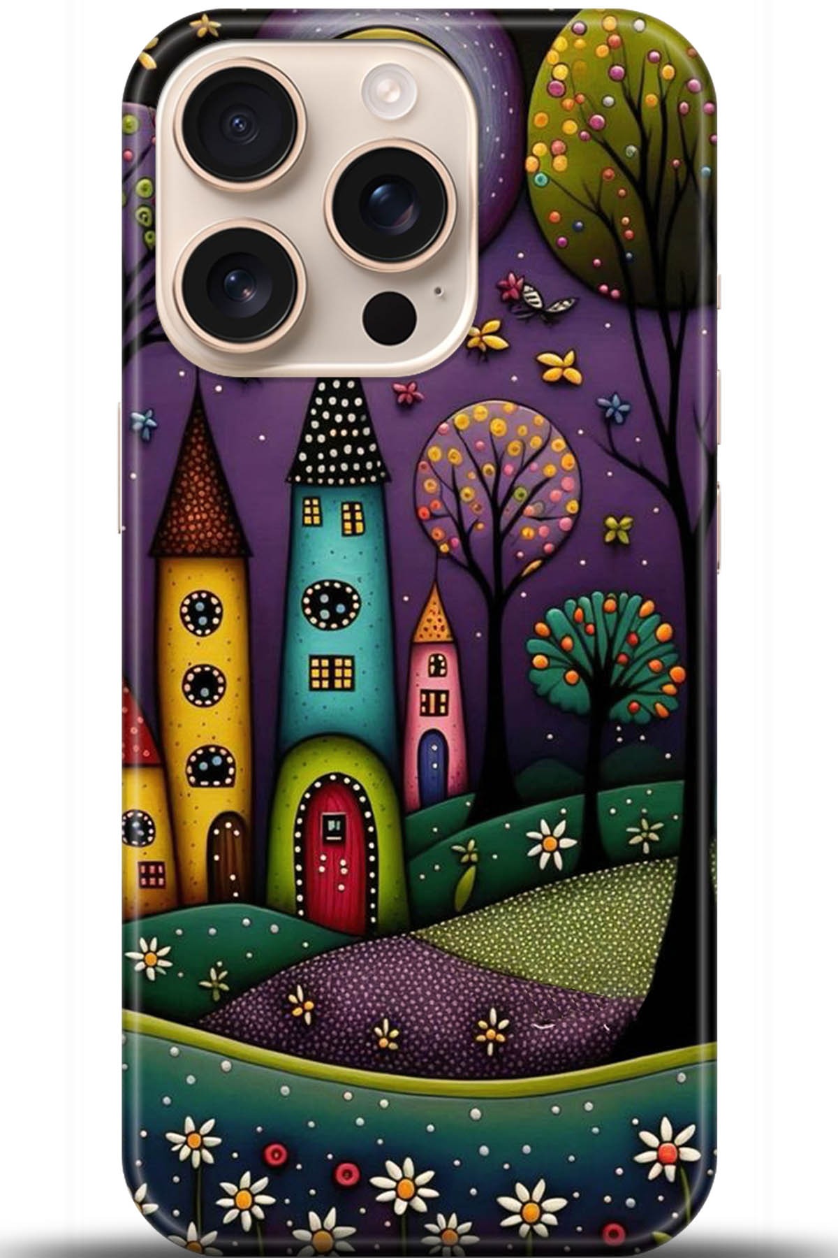 Apple iPhone 16 Pro Max Uyumlu Kılıf HD Baskılı Kılıf - Followed Institution 5704