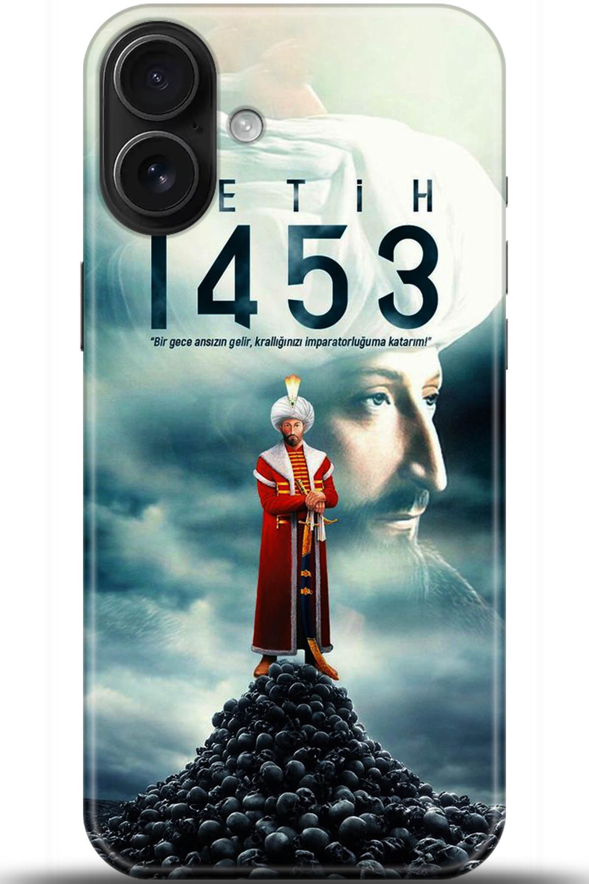 Apple iPhone 16 Plus Uyumlu Kılıf HD Baskılı Kılıf - Followed Institution 5219