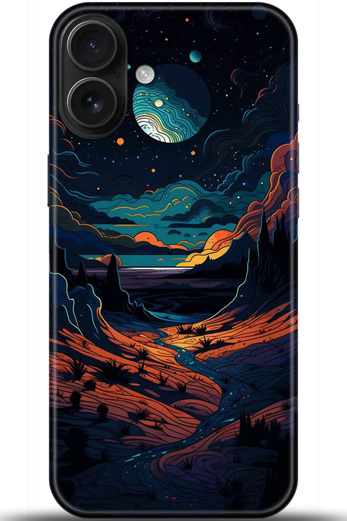 Apple iPhone 16 Plus Uyumlu Kılıf HD Baskılı Kılıf - Followed Institution 5275