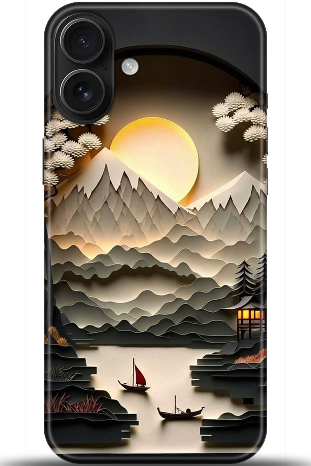 Apple iPhone 16 Plus Uyumlu Kılıf HD Baskılı Kılıf - Followed Institution 5354