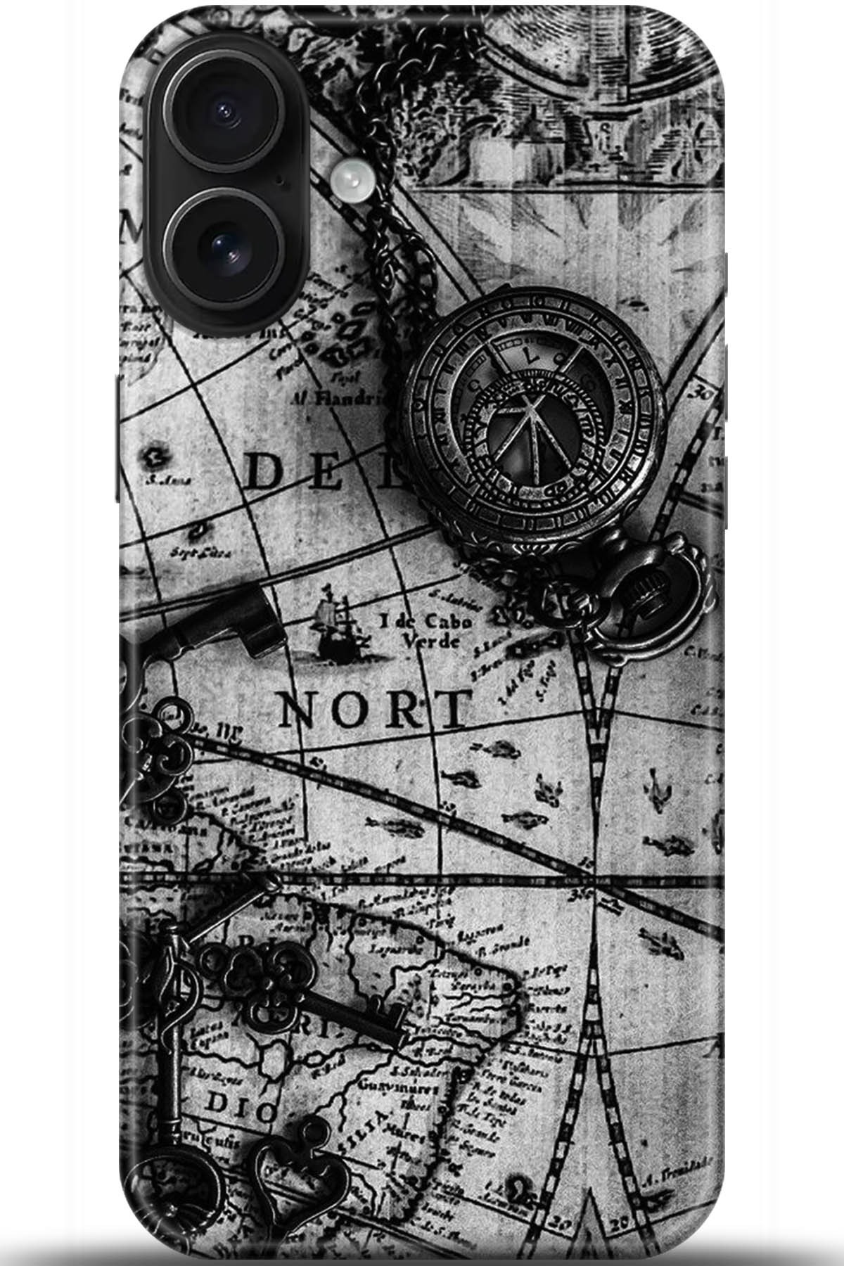 Apple iPhone 16 Plus Uyumlu Kılıf HD Baskılı Kılıf - Followed Institution 5381