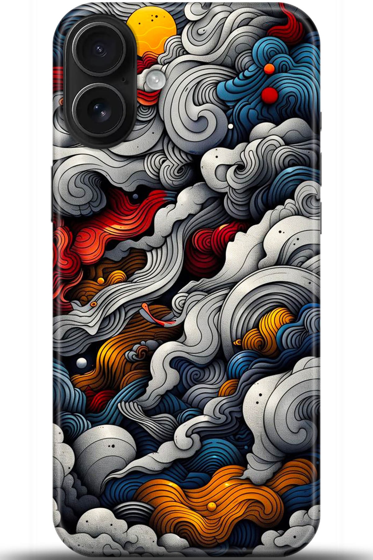 Apple iPhone 16 Plus Uyumlu Kılıf HD Baskılı Kılıf - Followed Institution 5436