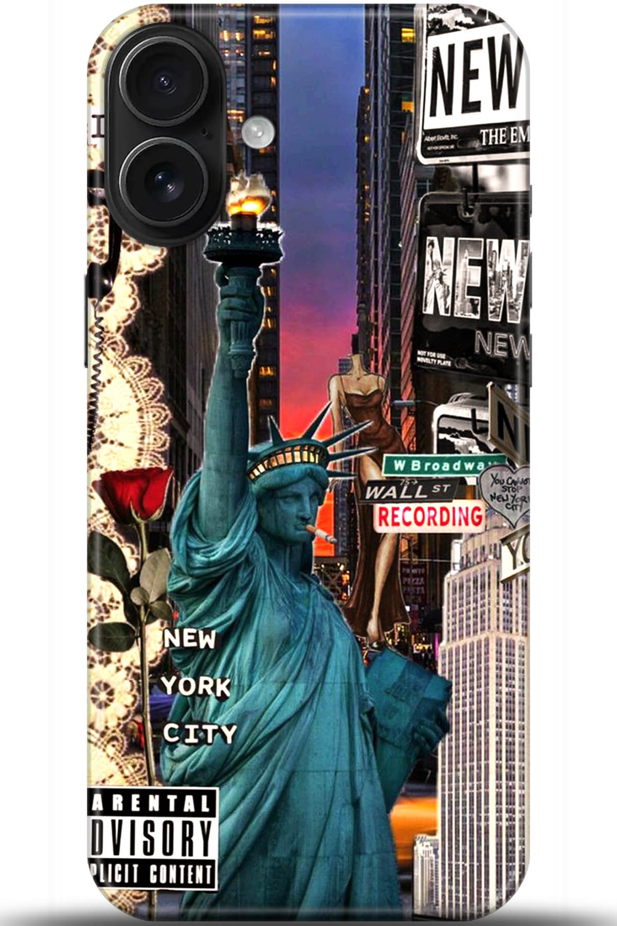 Apple iPhone 16 Plus Uyumlu Kılıf HD Baskılı Kılıf - Followed Institution 5618