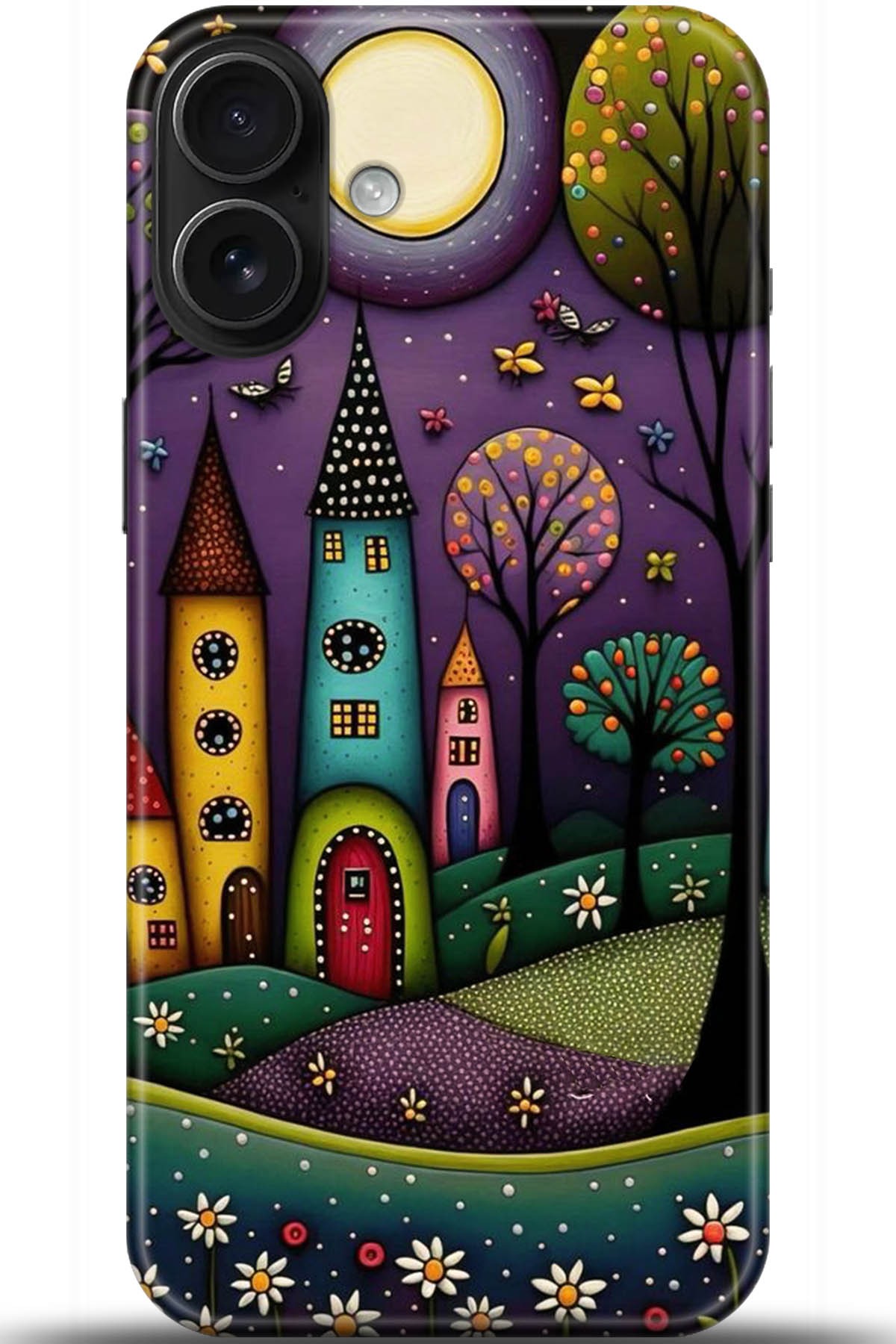 Apple iPhone 16 Plus Uyumlu Kılıf HD Baskılı Kılıf - Followed Institution 5704