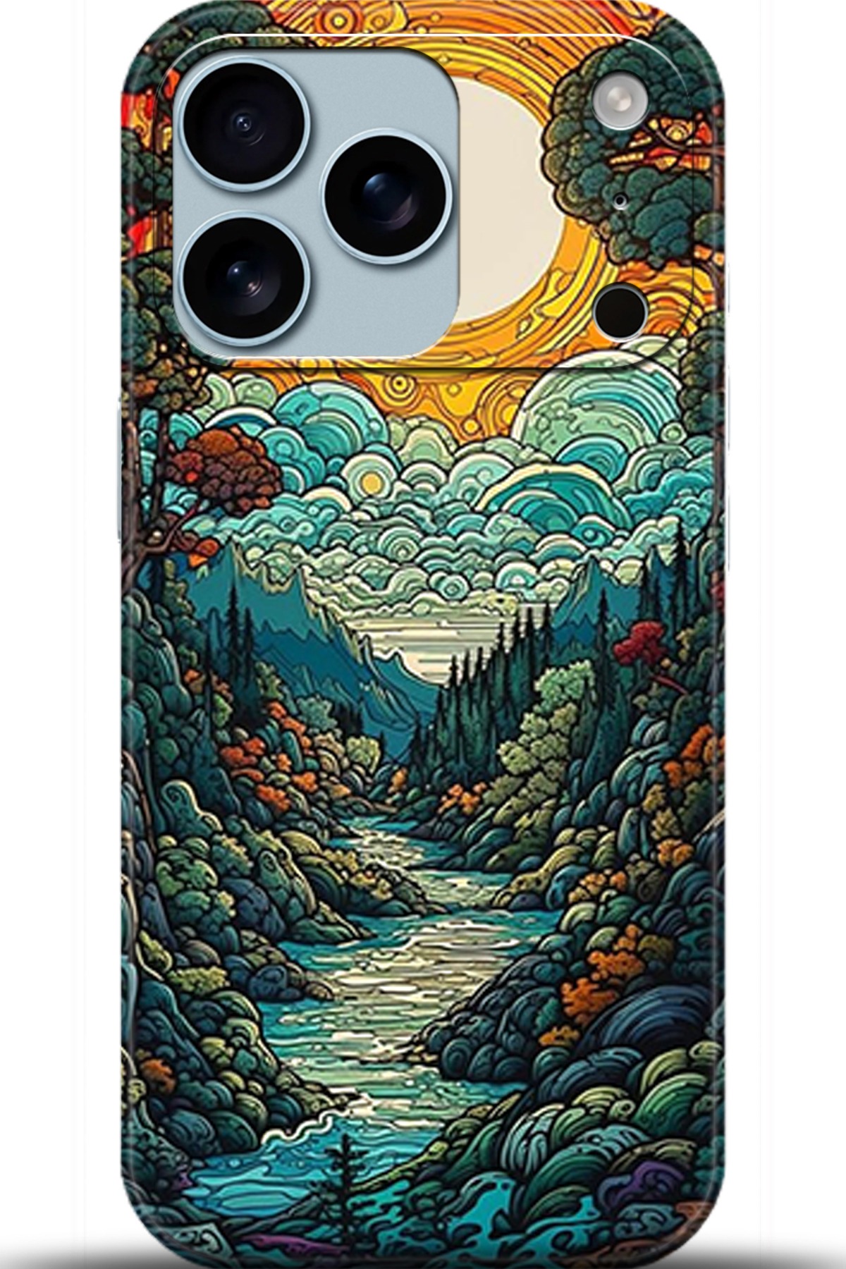 Apple iPhone 17 Pro Uyumlu Kılıf HD Baskılı Kılıf - Followed Institution 5198