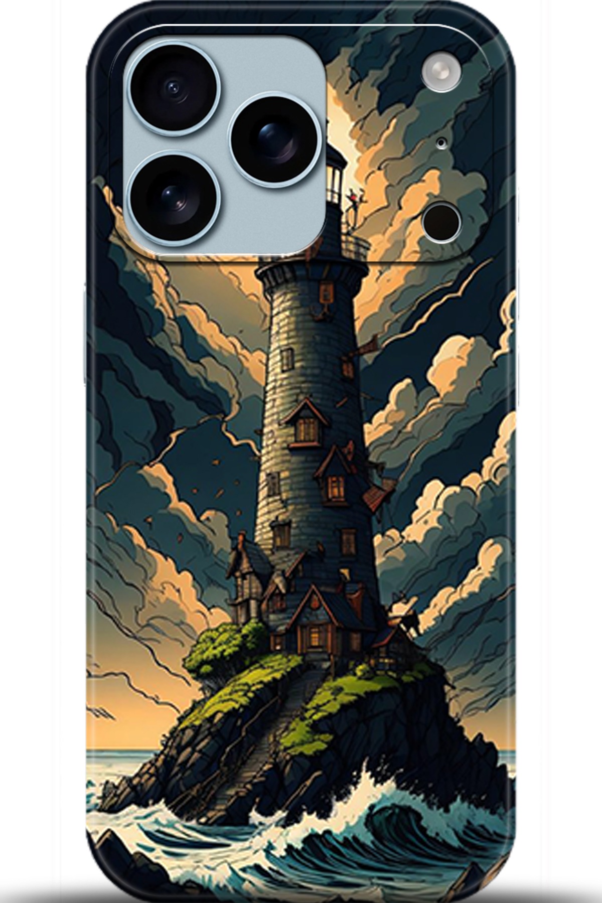 Apple iPhone 17 Pro Uyumlu Kılıf HD Baskılı Kılıf - Followed Institution 5363