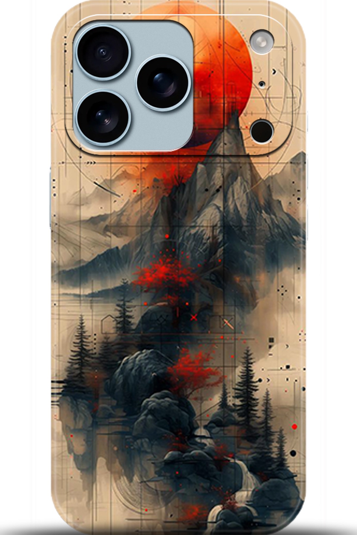 Apple iPhone 17 Pro Max Uyumlu Kılıf HD Baskılı Kılıf - Followed Institution 5244