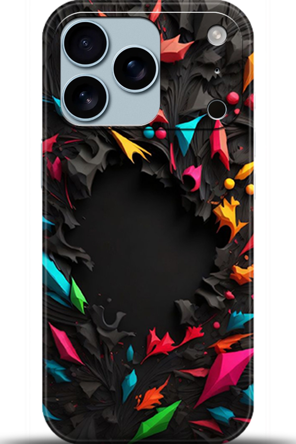 Apple iPhone 17 Pro Max Uyumlu Kılıf HD Baskılı Kılıf - Followed Institution 5253