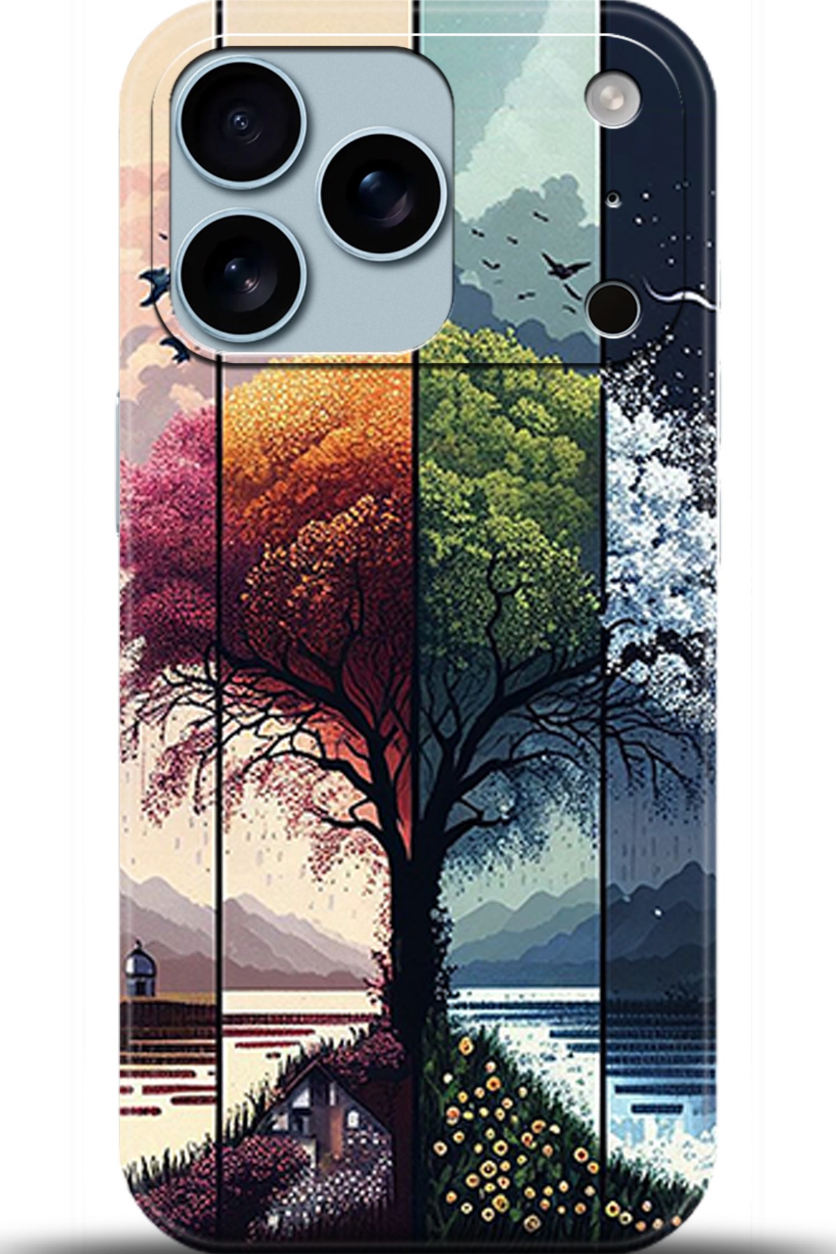 Apple iPhone 17 Pro Max Uyumlu Kılıf HD Baskılı Kılıf - Followed Institution 5369